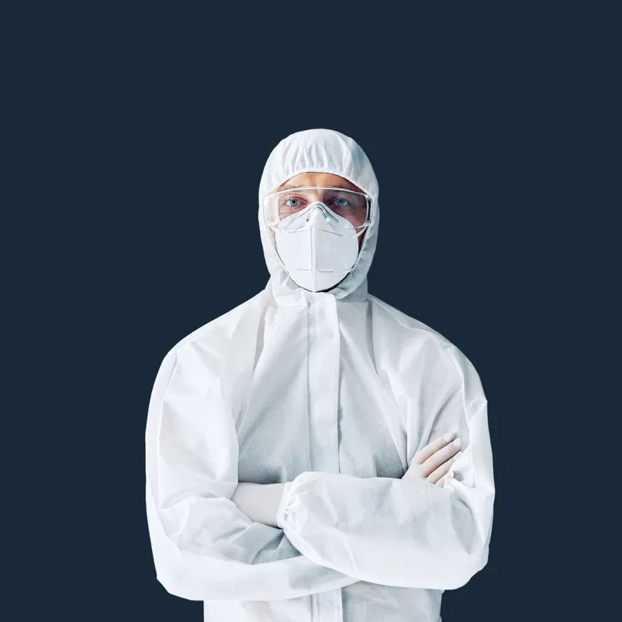 Traje de Protección Impermeable Polyester — foto 1