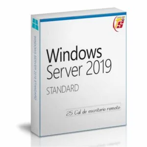 Windows server 2019 standard + 25 Cals RDS