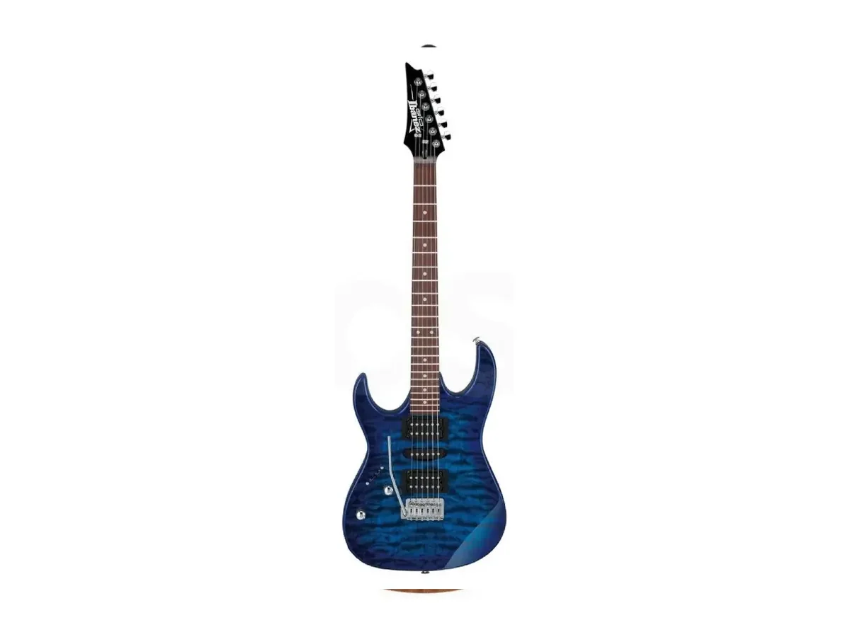 Guitarra eléctrica zurda Ibanez GRX70QAL-TBB — foto 1