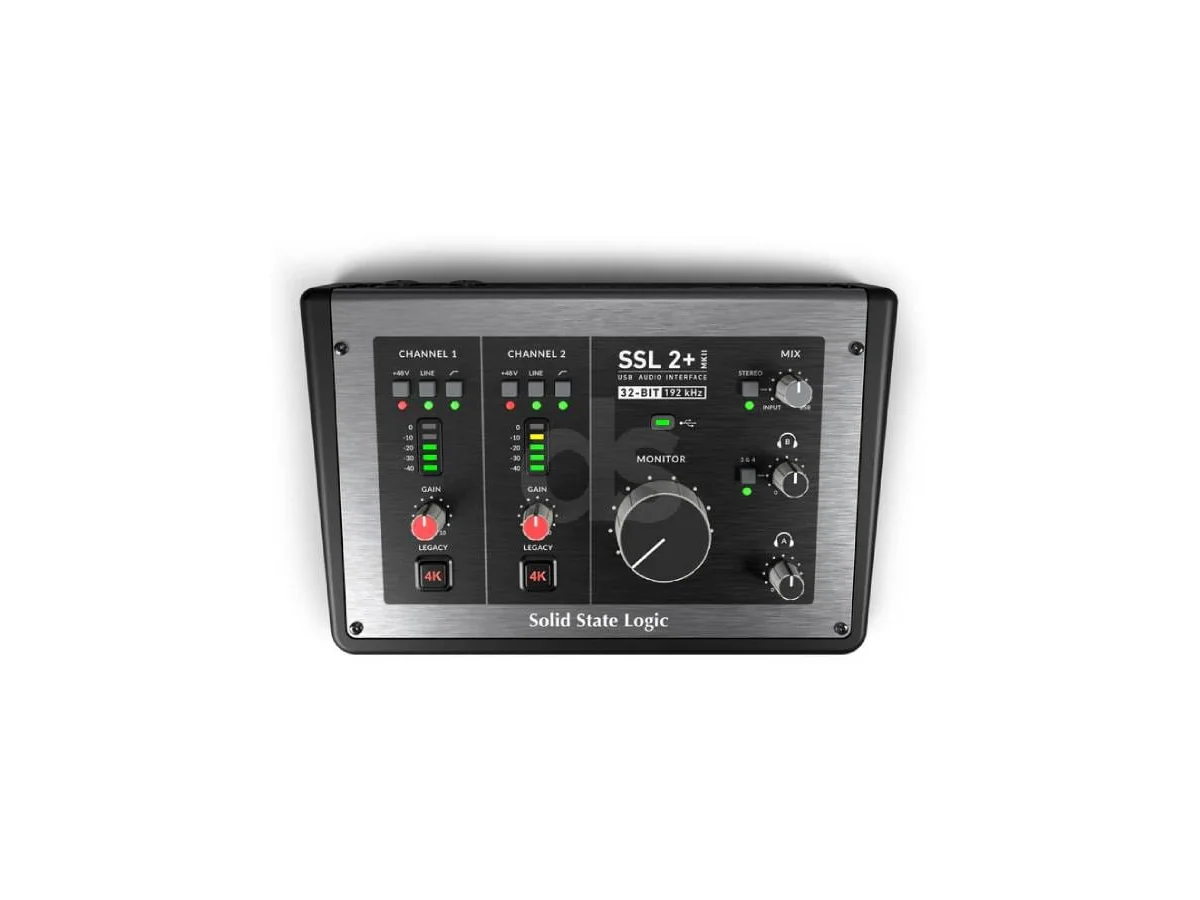 Interface de audio Solid State Logic SSL 2+ MKII USB-C