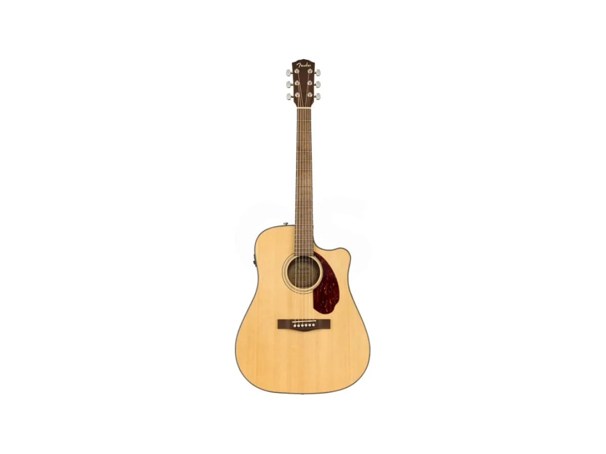 Guitarra electroacústica Fender CD-140SCE Dreadnought, Diapasón De Nogal, Natural Con Estuche0970213321 — foto 1
