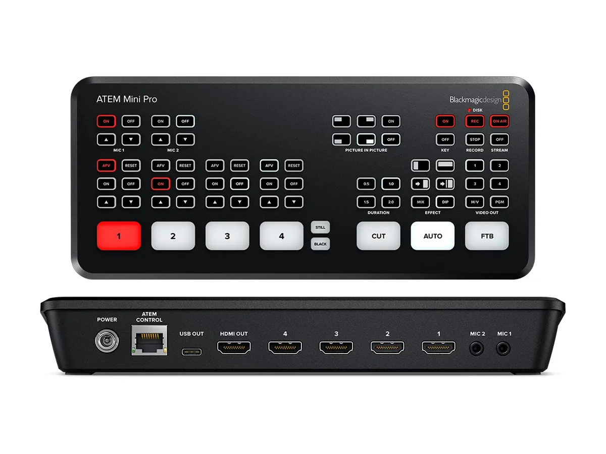 Mezclador de video Blackmagic SWATEMMINIBPR — foto 1