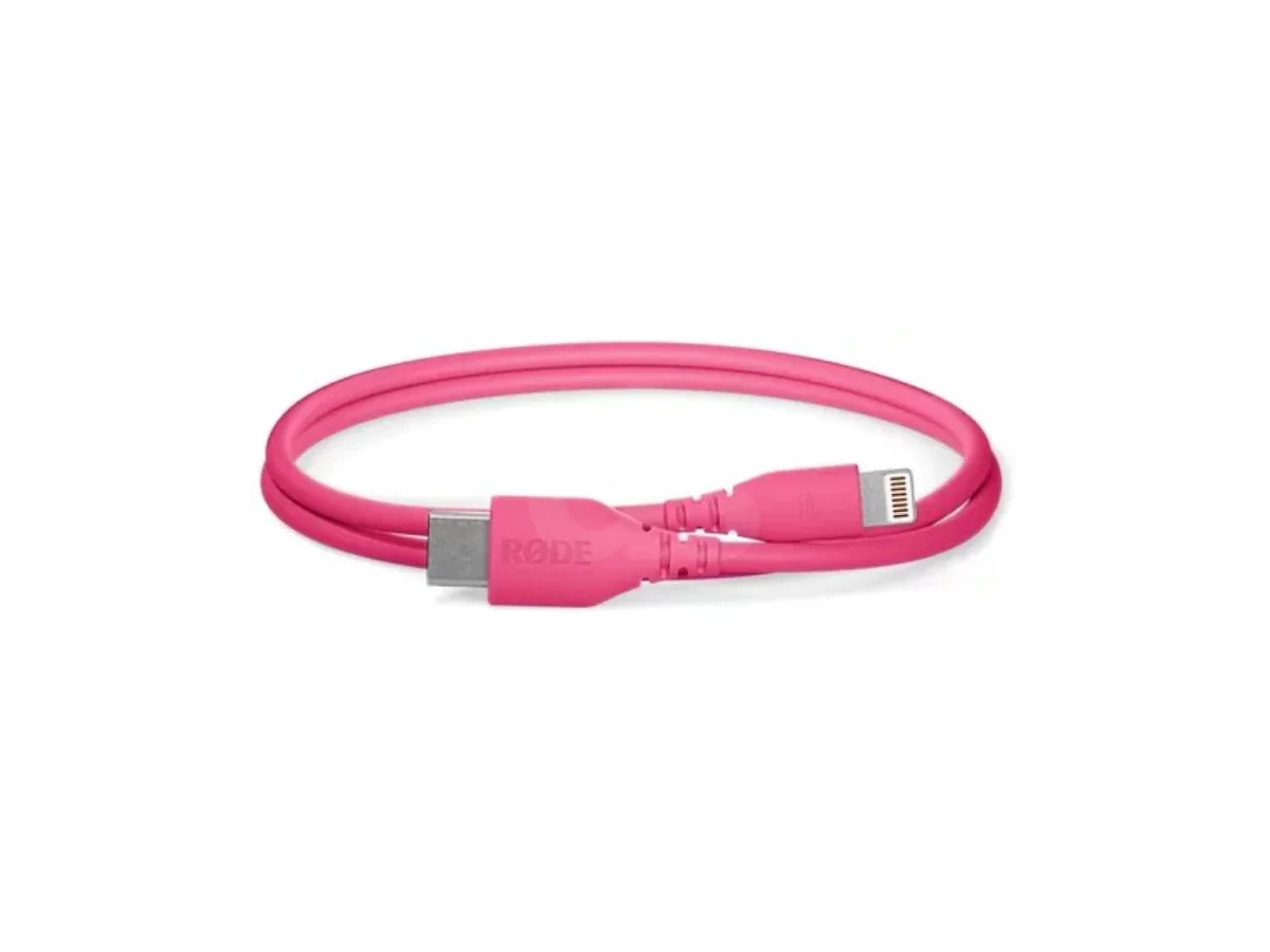 Cable RODE lightning a USBC-C de 30 cms/ SC21 rosado — foto 1