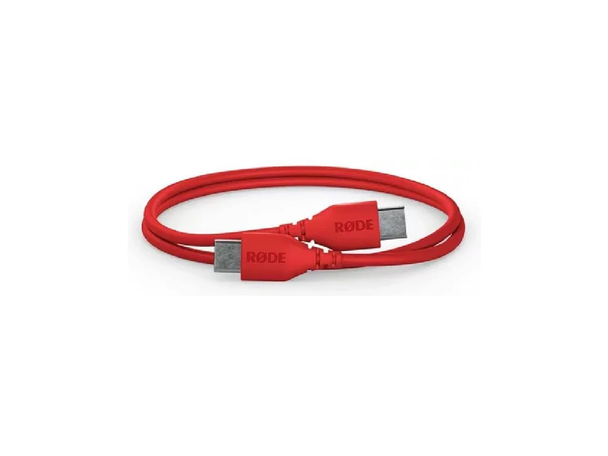 Cable RODE USB-C a USB-C de 30 cms/SC22 rojo — foto 1