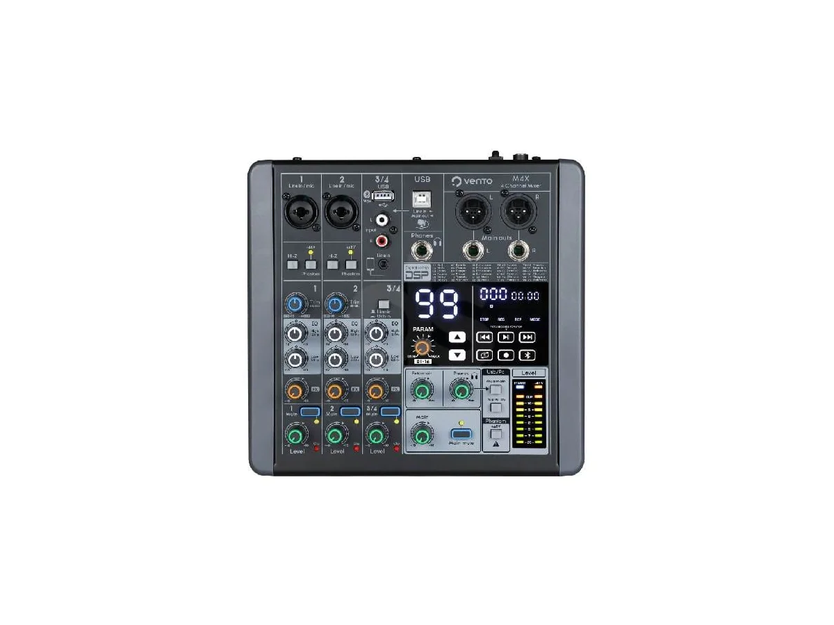 Mezclador de 4 canales con interface y efectos Vento M4X — foto 1