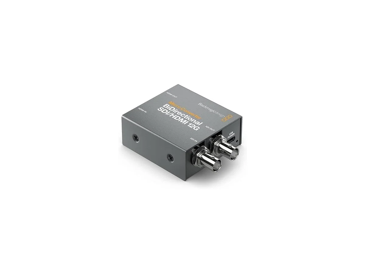 Micro convertidor SDI a HDMI 12G PSU Blackmagic CONVCMIC/SH12G/WPSU — foto 1