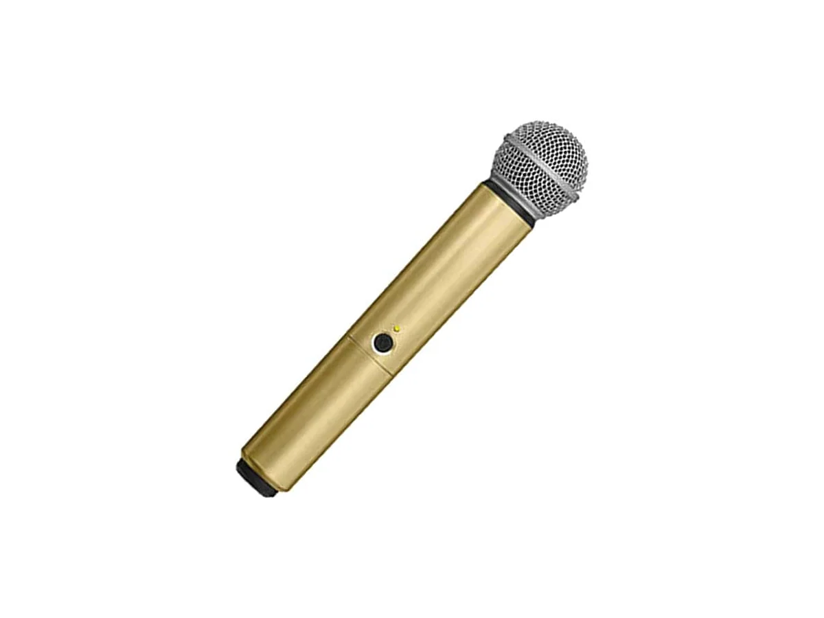 Mango BLX2 SM58/B58 Shure WA713-GLD dorado — foto 1