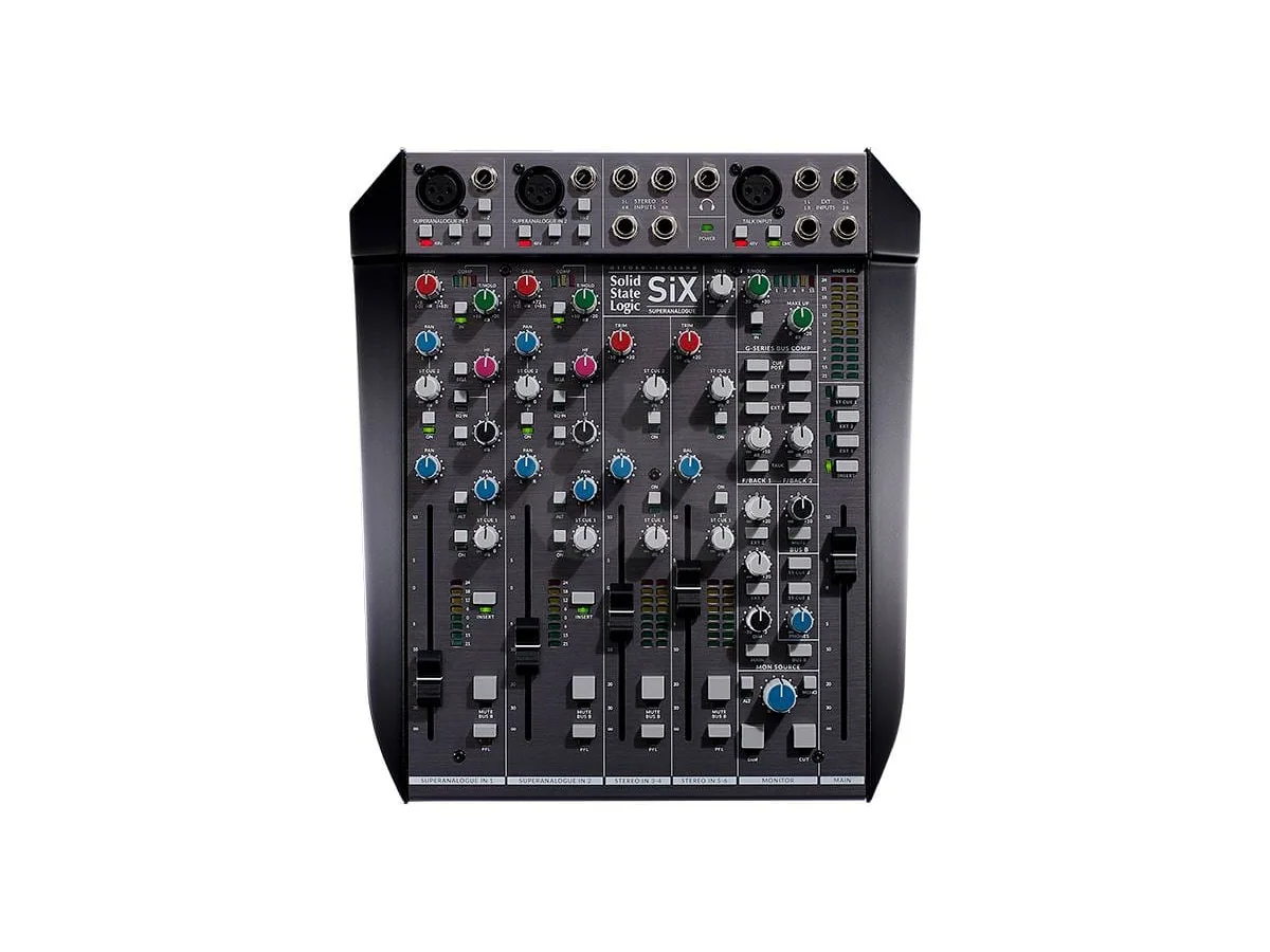 Consola análoga Solid State Logic SiX de 6 canales — foto 1