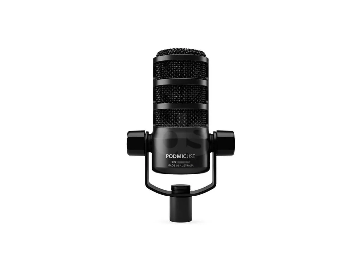Micrófono dinámico podcasting RODE PODMIC USB negro — foto 1