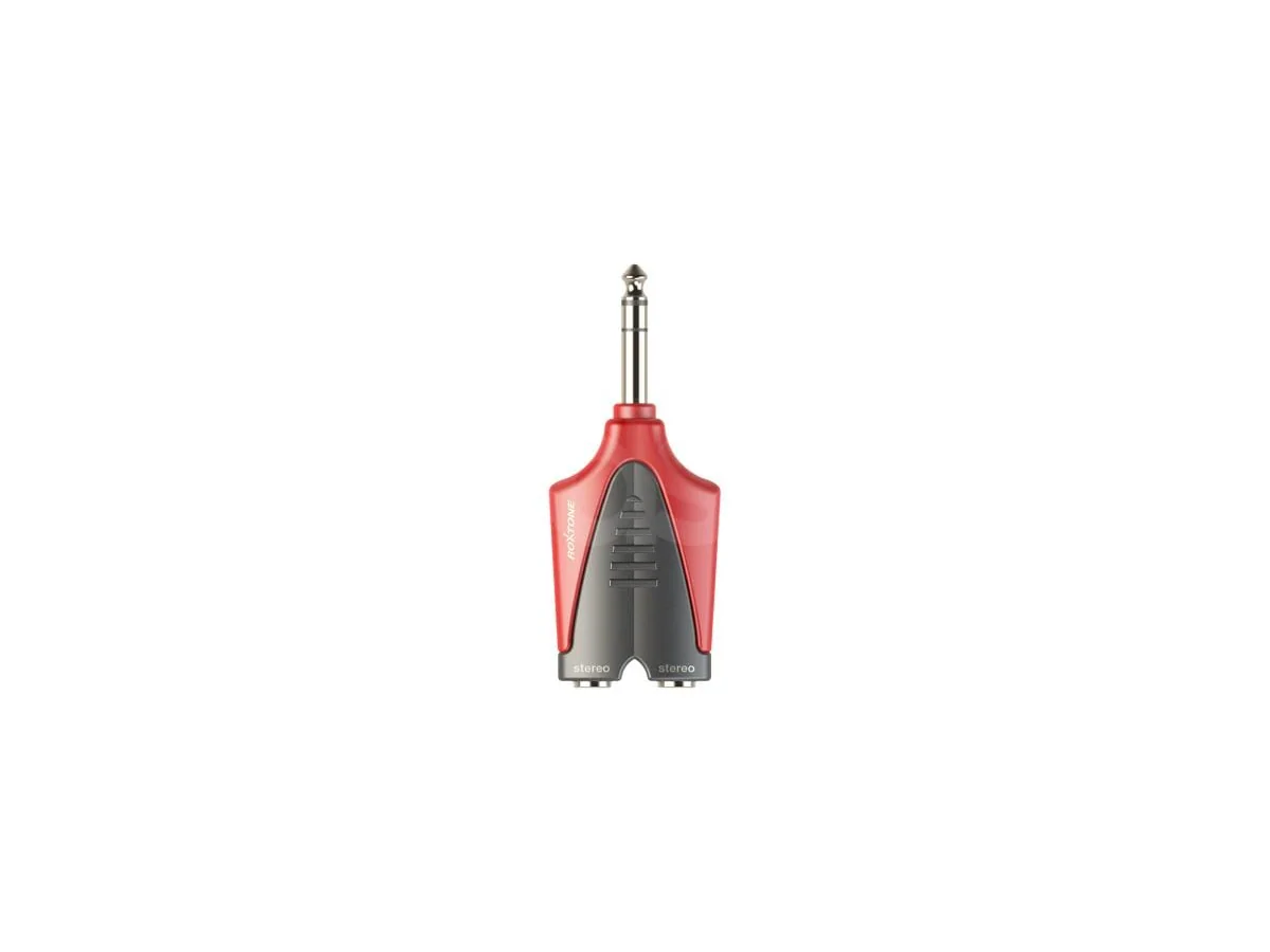 2 Jack 6.3mm Plug TRS 6.3mm Roxtone RPAN300 — foto 1