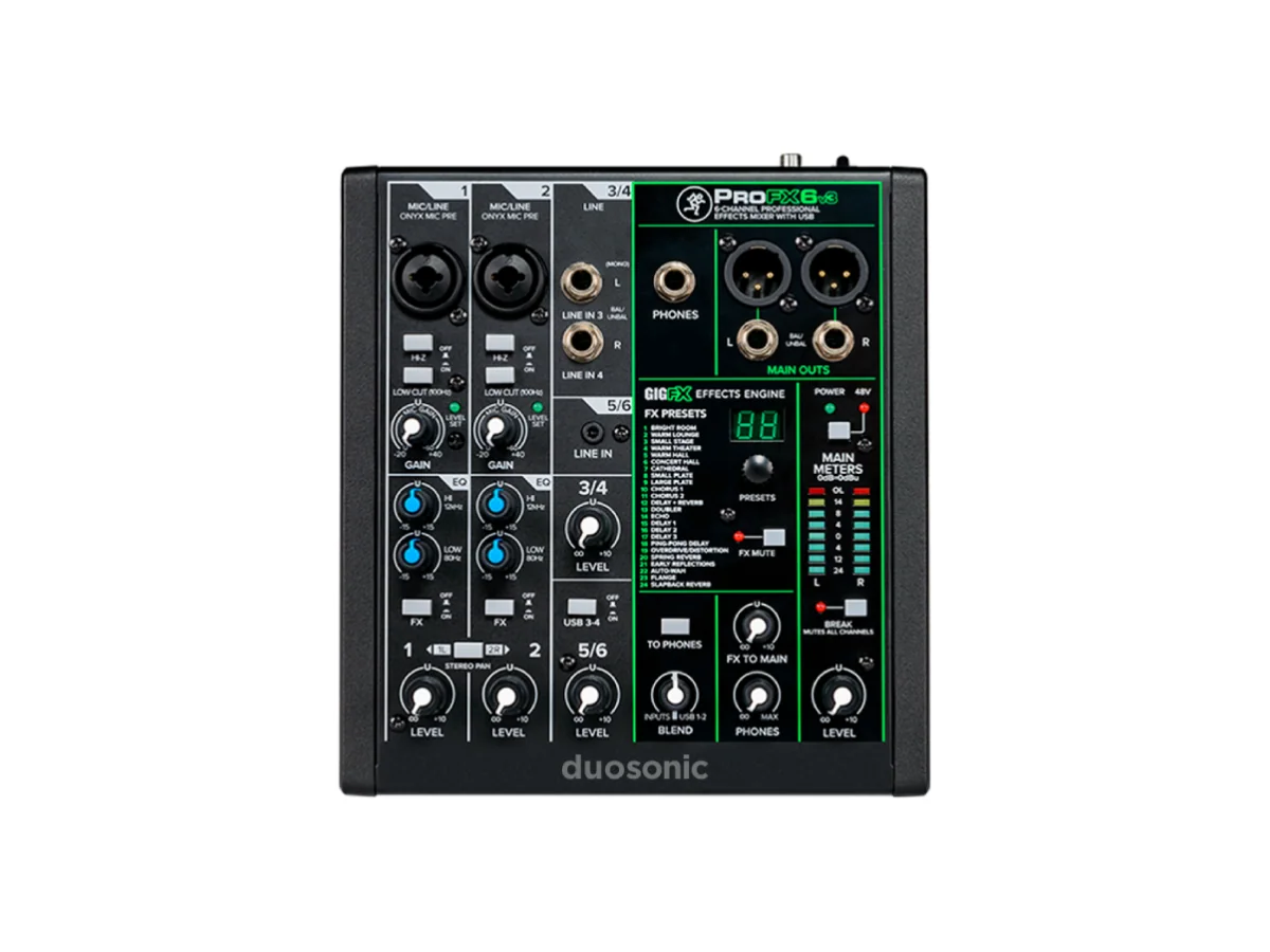 Mezclador Mackie PROFX6V3 — foto 1