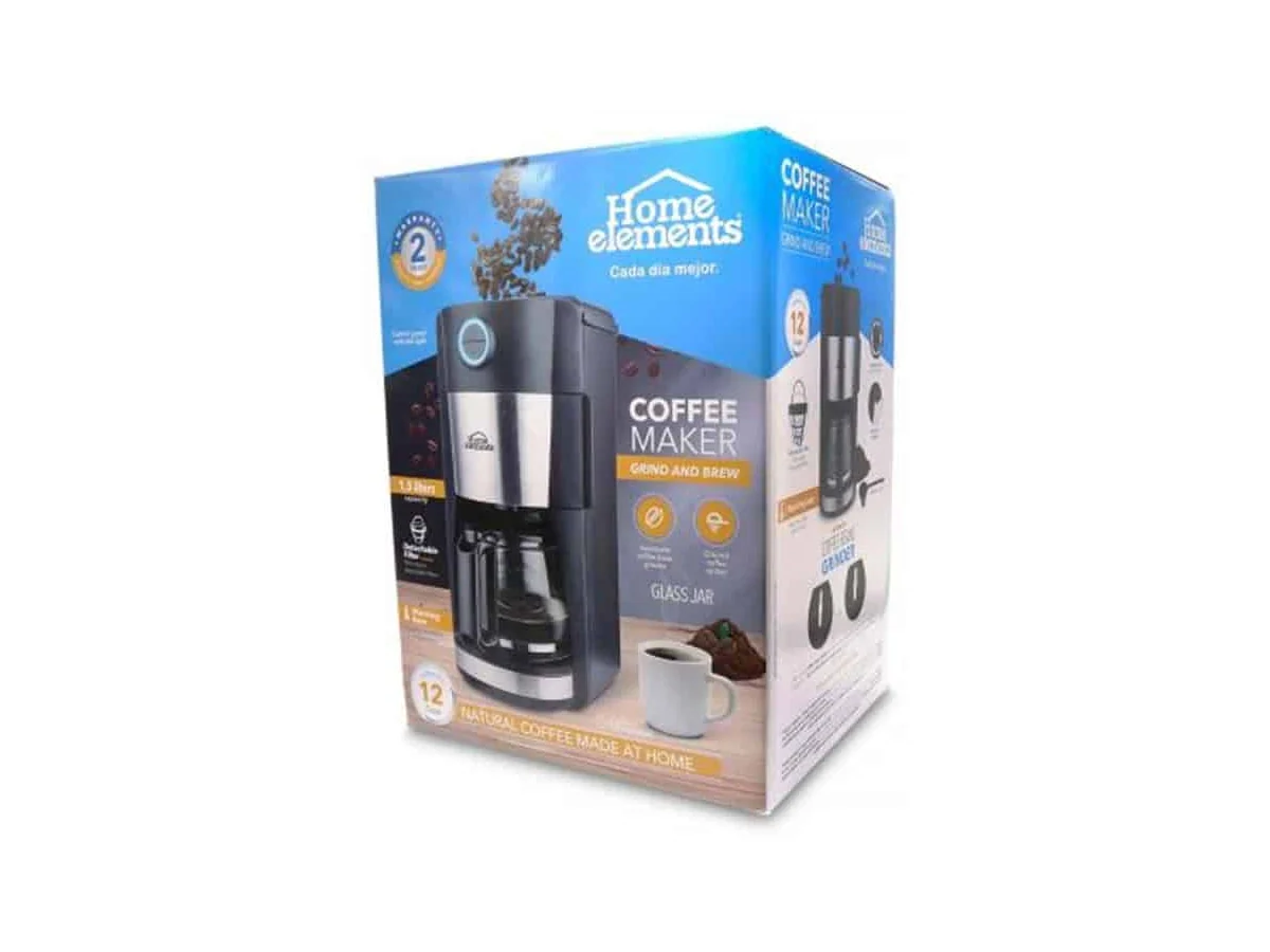 Cafetera con Moledor de Café 12 Tazas — foto 2