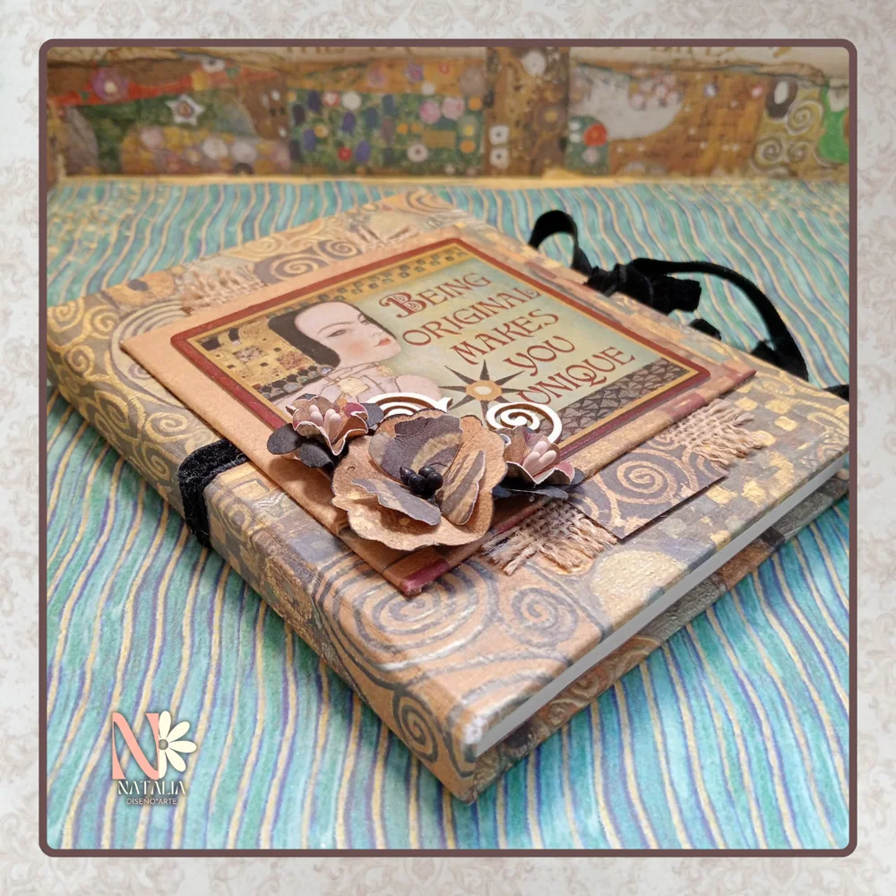 Libreta Klimt Pequeña Scrapbooking — foto 2