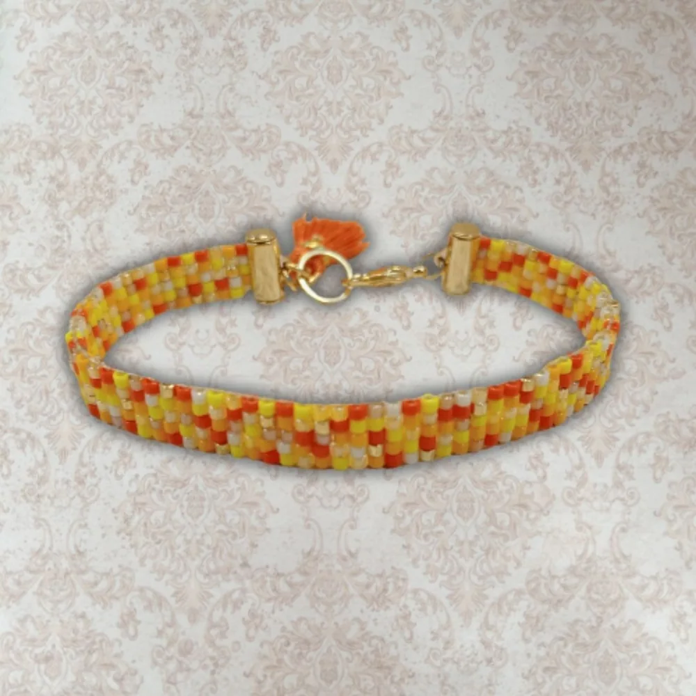 Pulsera Miyuki Atardecer 5 Puntos — foto 4