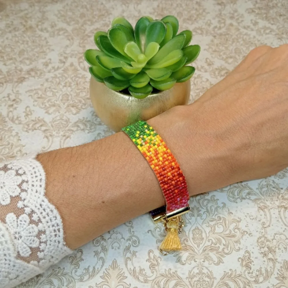 Pulsera Miyuki Dalí 9 Puntos — foto 1