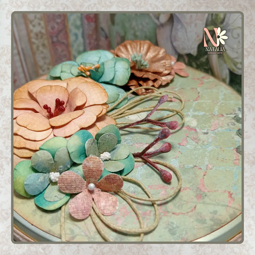 Tarros Orchids Redondos Scrapbooking — foto 3