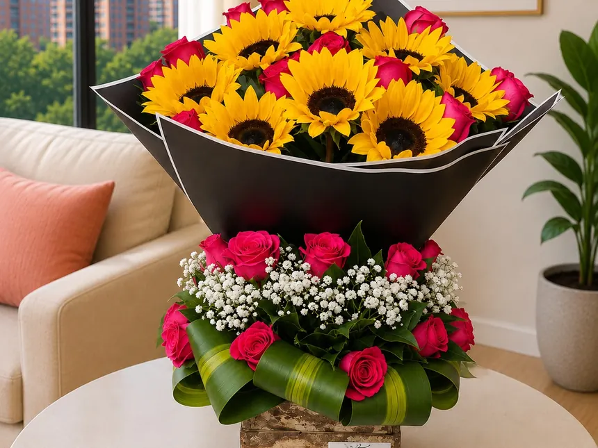 Arreglo floral estilo bouquet 2 — foto 1