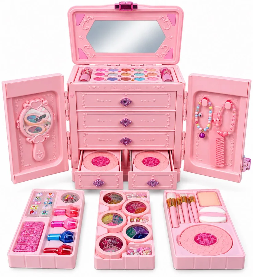Set de Maquillaje Infantil y Tocador Portátil Multifuncional — foto 1