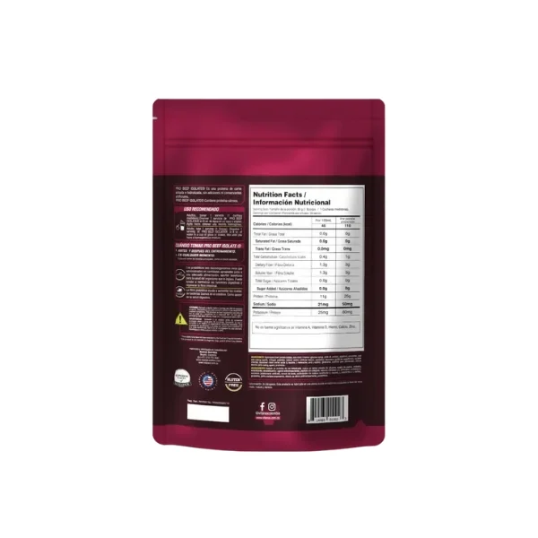 Proteínas | Pro Beef Isolate 2 lb | Vitanas — foto 2