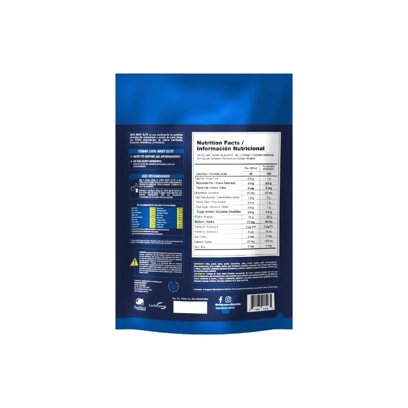 Proteínas | Whey Elite 2 lb | Vitanas — foto 2